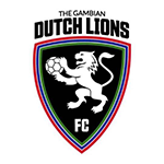 The Gambian Dutch Lions FC Logo