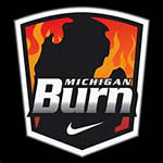 Michigan Burn SC Badge